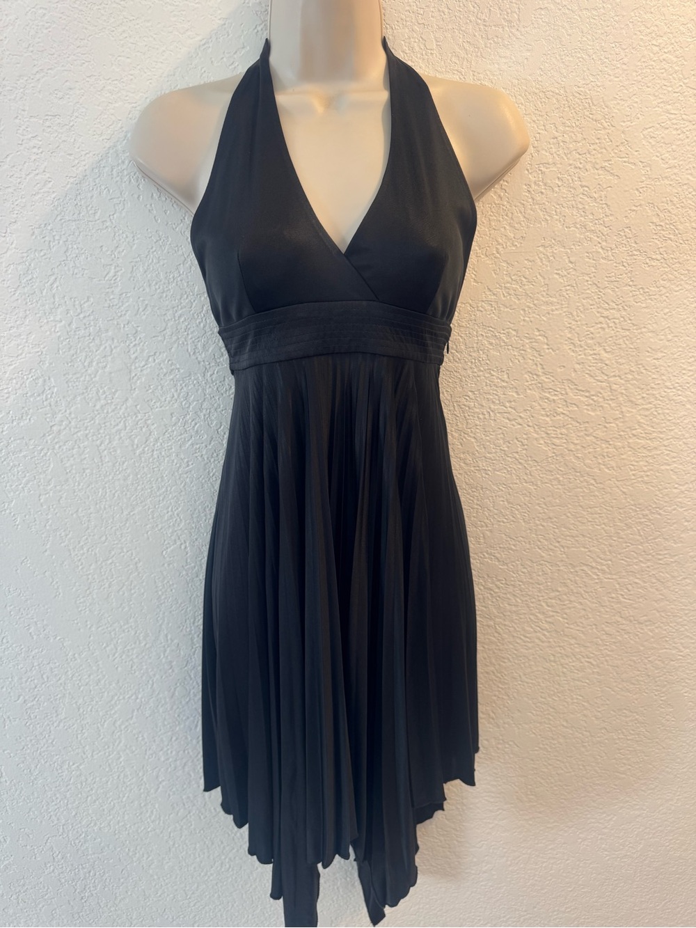 Bebe Black Halter Dress
